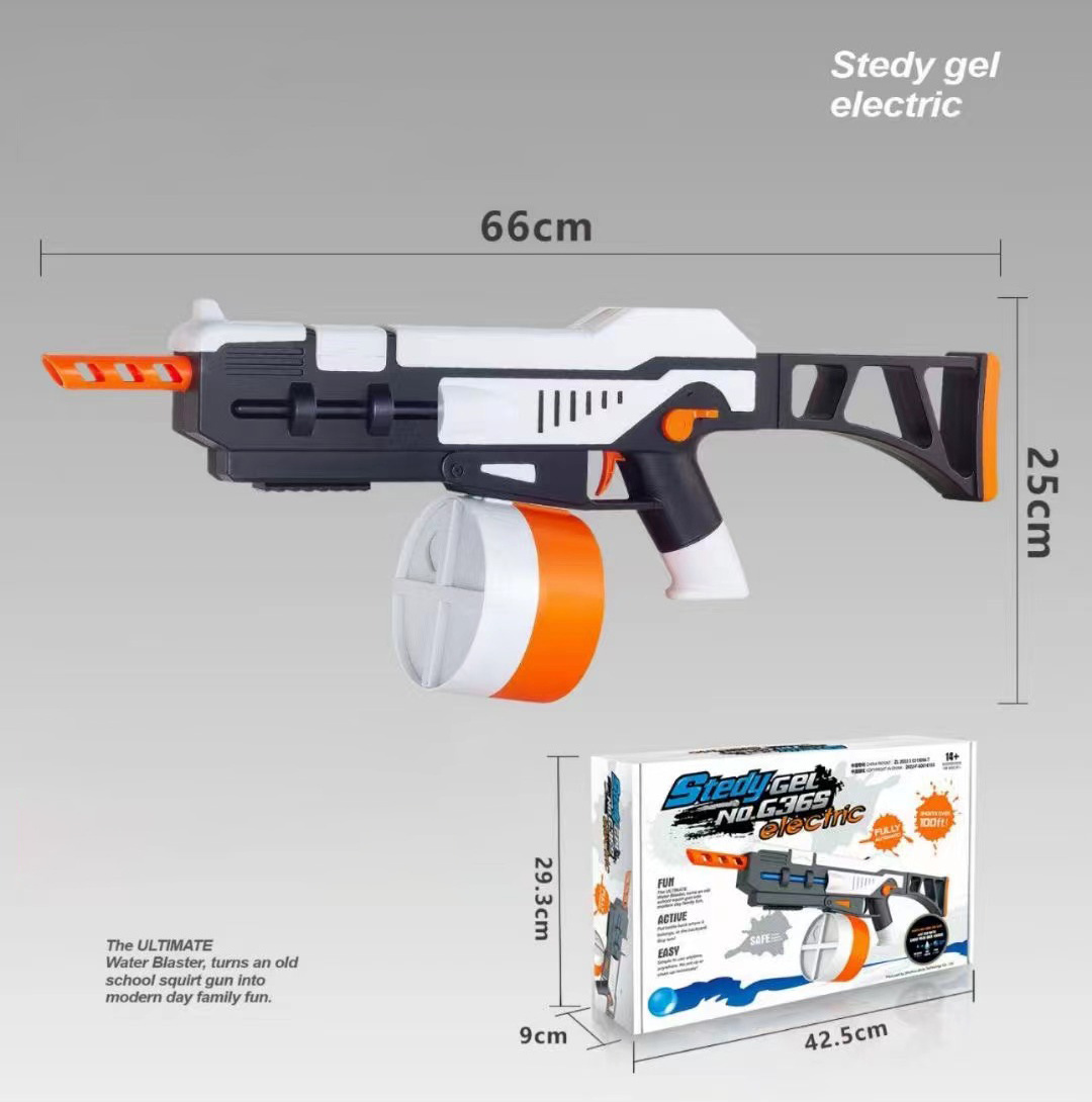 New Arrival Electric Gel Splat Splatter Blaster Spatter Blaze Storm Ball Gun