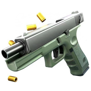 2023 Hot Sale Glock cartridge magazine toy gun emulates a pistol shell throwing soft cartridge gun