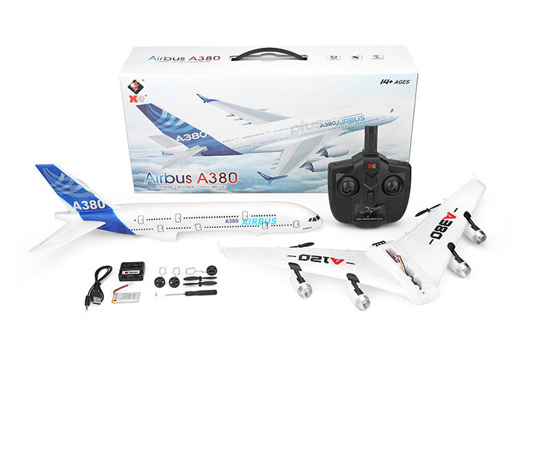 A120 Airbus RTF RC Wingspan A380 Aircars Model Remote Plane 2.4GHz 3CH EPP Fixed Wing RC Airplane Toys For Kids Adults