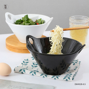 25 oz deep pho bowl porcelain ramen noodle bowl chopstick and spoon custom ceramic ramen bowl noodle