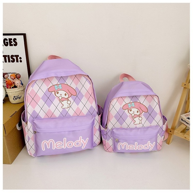 Kawaii Student Bags Kids Bookbags Large Capacity Schoolbags Cute Gift School Bags cat Melody Girl Children Backpack