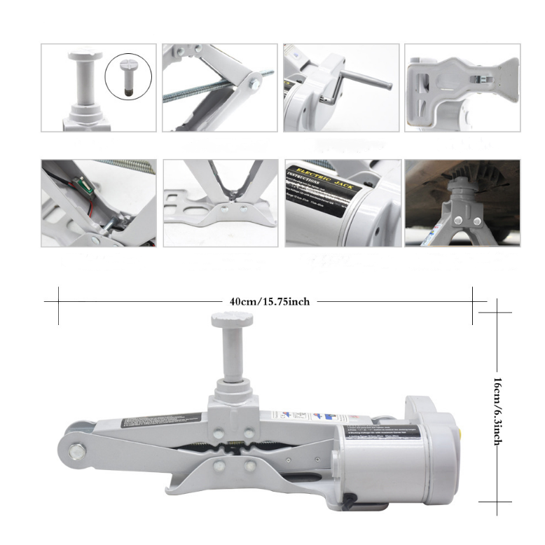 2021 Hot New Car Lifting Jack 12v Electric Hydraulic Floor Lift Jack Set For Car Repair Kits