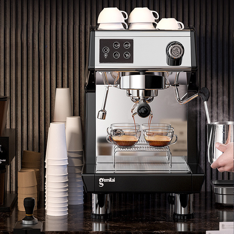 Commercial Espresso Cappuccino Commercial Prices Barista Price Gemilai Coffee Machine For Convenience Store