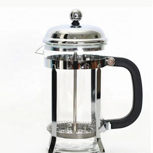 Stainless Steel French Press 350ml 600ml Price Travel French Press Coffee Maker Home Use Plunger  Bamboo French Press For Sale