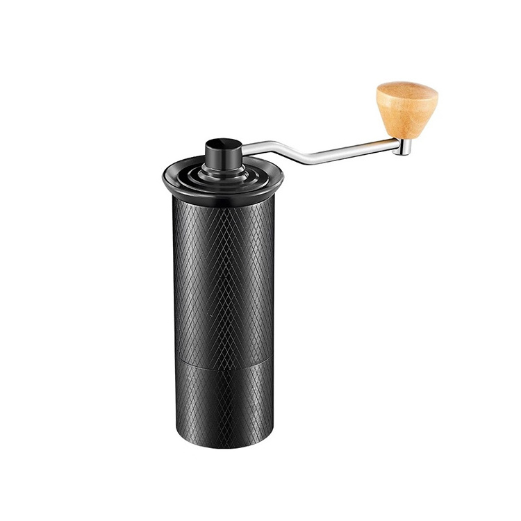 Golden mini hand crank coffee grinder professional ceramic burr vintage comandante hand coffee grinder