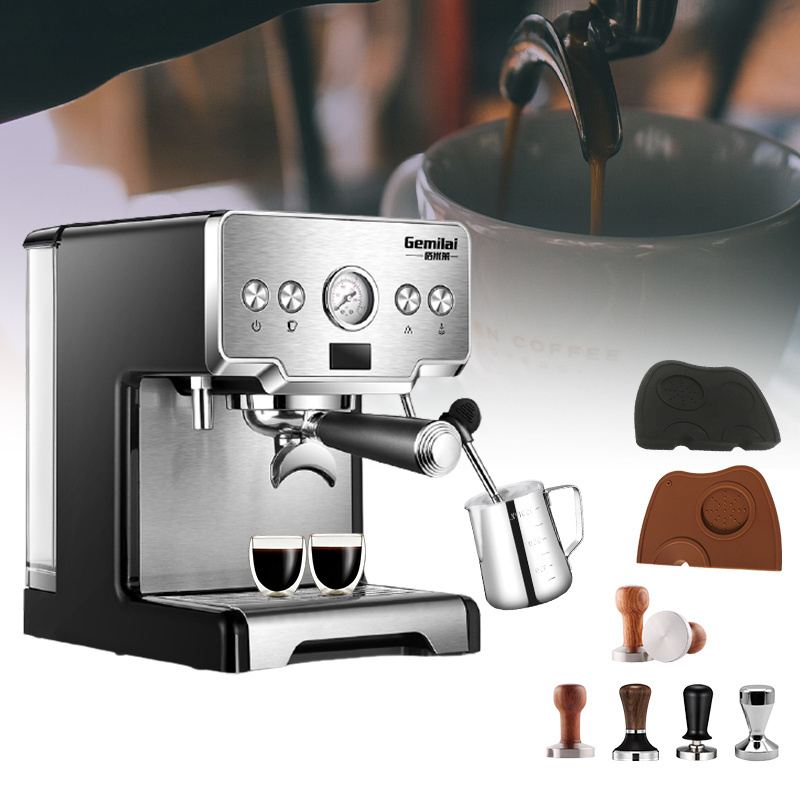 Custom 15bar Cafe Milk Frother Coffee Maker Make Espresso Machine