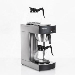 Stainless Steel Coffee machine Electric heating home drip coffee maker