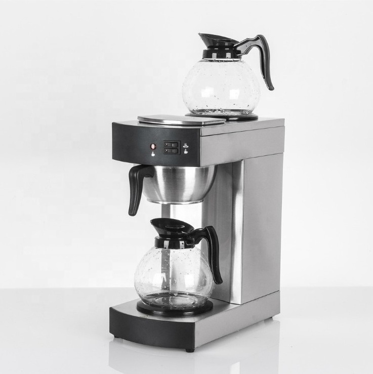 Stainless Steel Coffee machine Electric heating home drip coffee maker