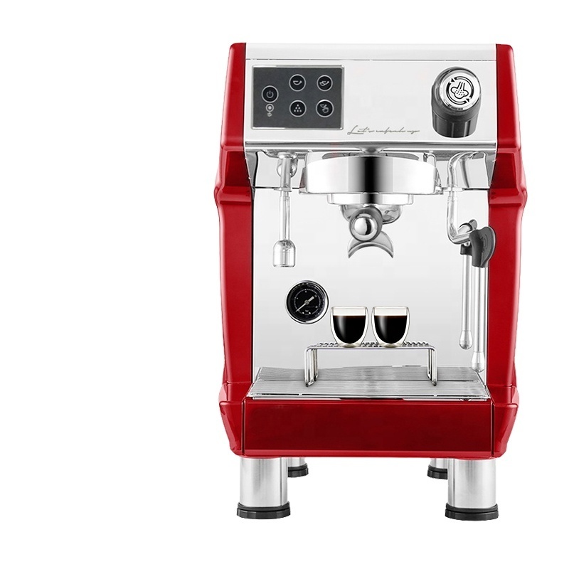 Gemilai New Style Commercial Use Hot Selling Single Group 220V 15Bar Italian Espresso Machine Coffee Maker