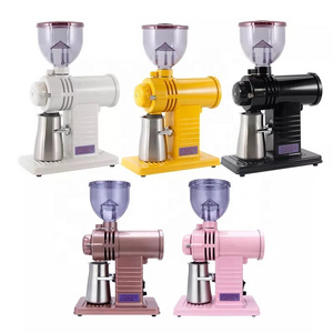 Commercial Electric Ghost Tooth Disc Coffee Grinder Coffee Maker with Big Promotion