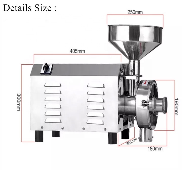 High quality ice/corn/grain/herbs/cereal grinder/flour mill/cr cheap price for sale