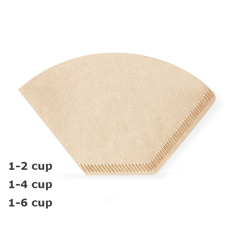 sector tichiboo mibru shanghai mr. filters papers 4  halal brown unbleached coffee bag and tea filter paper for coffee chemex