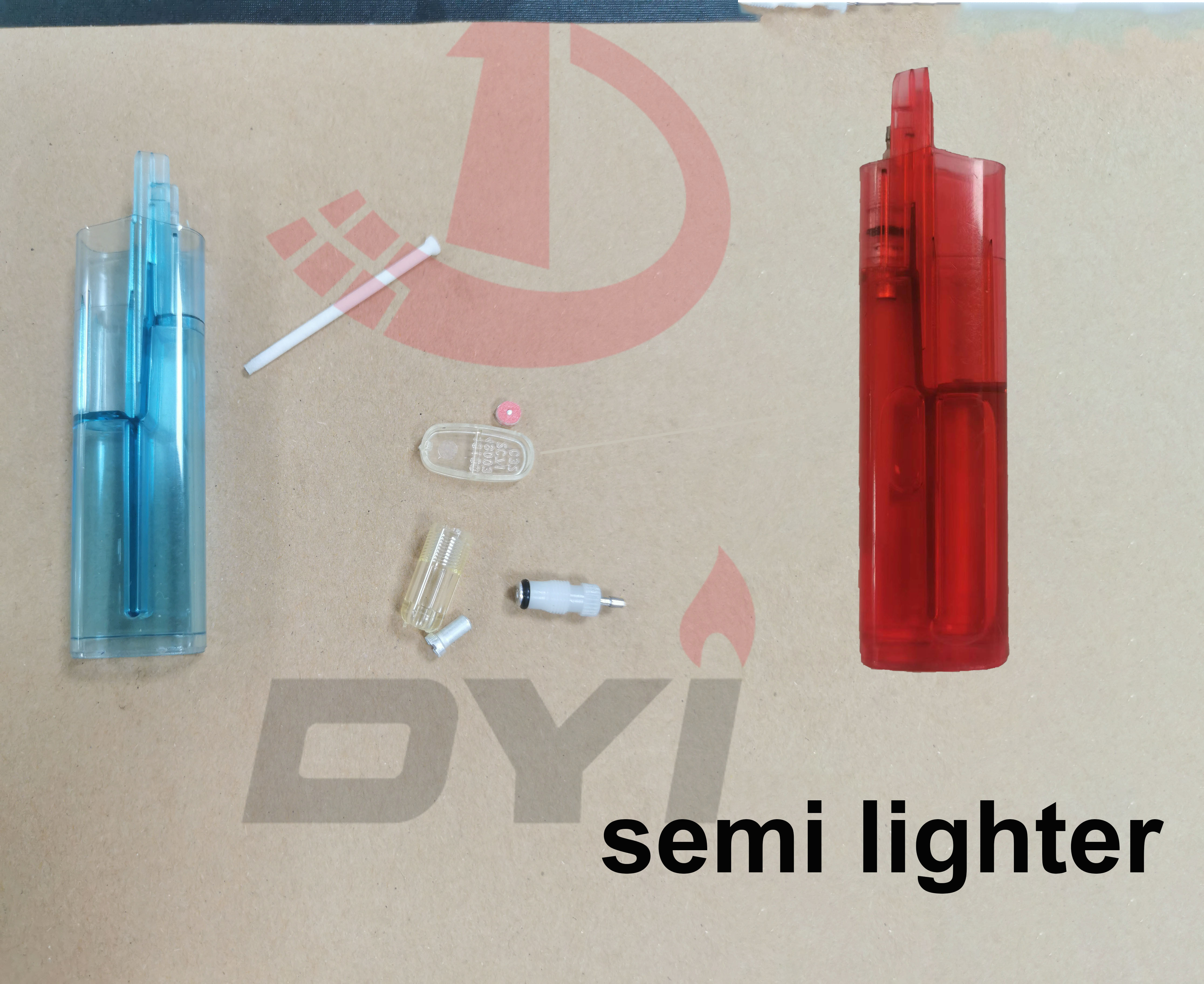 Cigarette lighter parts smoke lighter parts lighter making machine provide Factory offered 78mm