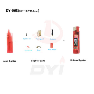 Cigarette lighter parts smoke lighter parts lighter making machine provide Factory offered 78mm