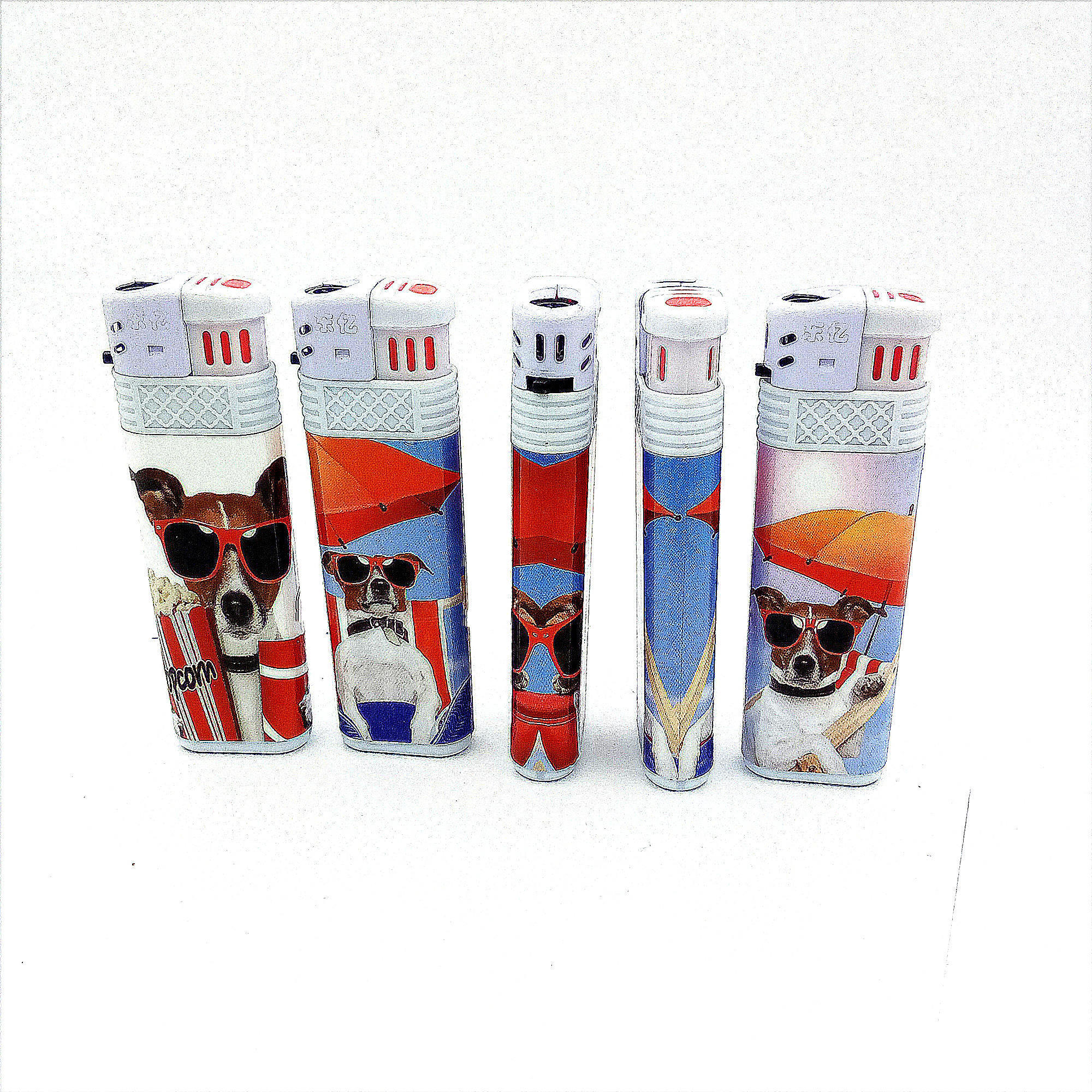 Custom Design Windproof Torch Lighter For Candles Fireplaces Campfires Multi Utility Mini Gas Lighter  F006