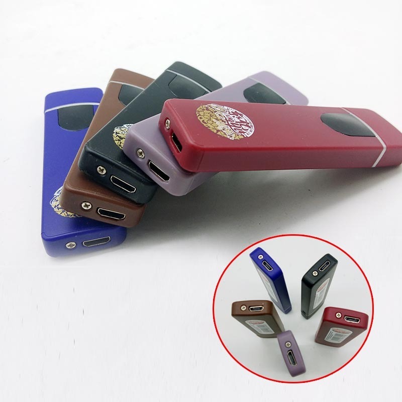 Hot Sell USB Flashlight Rechargeable Cigarette Lighter as Gift Large Bulk in Stock