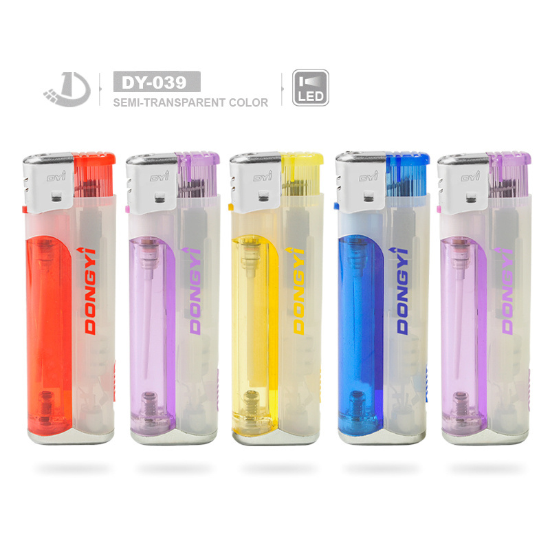 New fashion colorful high quality men's style electronic lighter