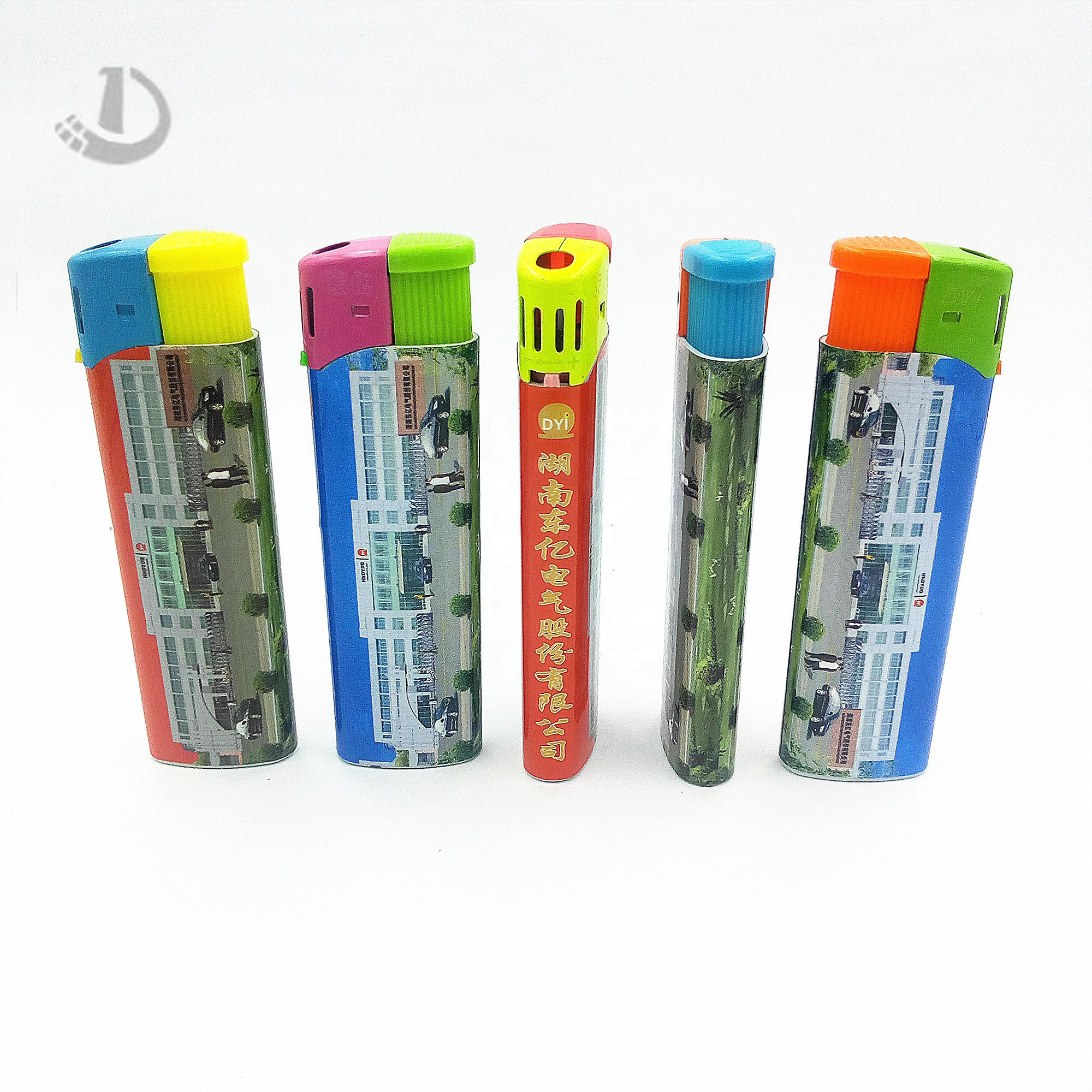 High Quality CR Children Resistance Eletric Lighter with Sticker