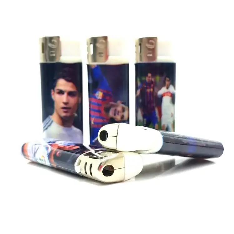 Small Size Electronic Gas Refillable Smoking Lighter for Russia and Ukraine Market