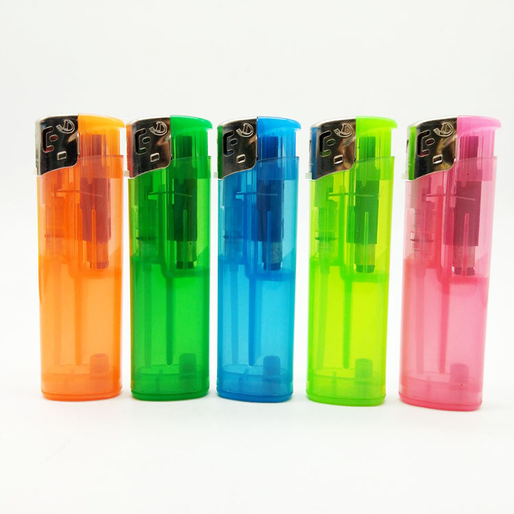 Colorful Ultra Small Windproof Electric Cigarette Arc Lighter With Flashlight /LED