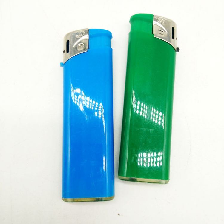 Flame Plastic Electric Utility Lighter Butane Gas Refillable Hard Flexible Lighter