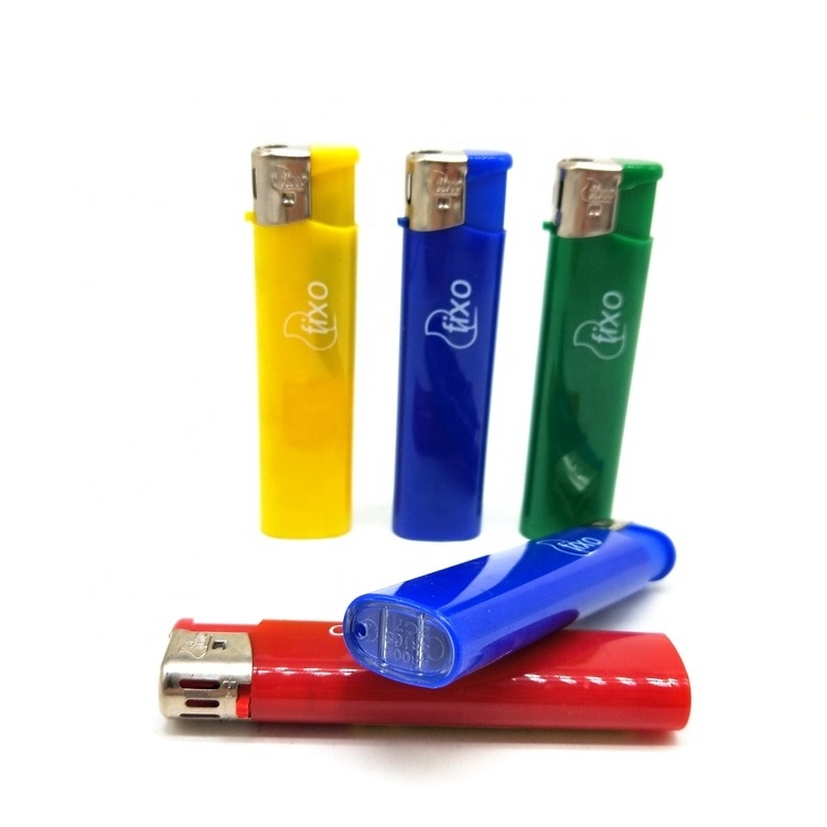 Free OEM logo Printing Electric  Rechargeable Butane Gas lighter For Candle and Cigarettes