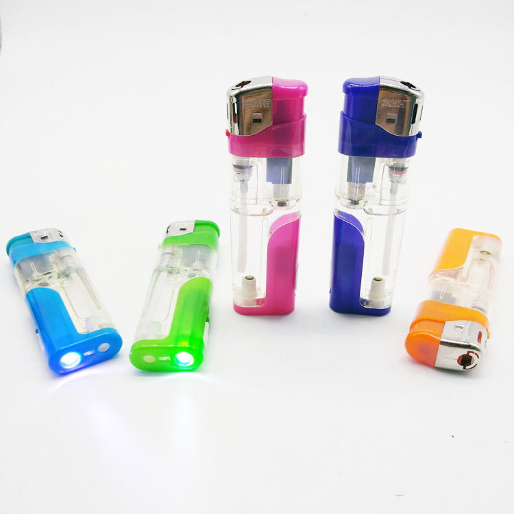 LED Cigarette Usage and Plastic Material Cigar Lighter with Light