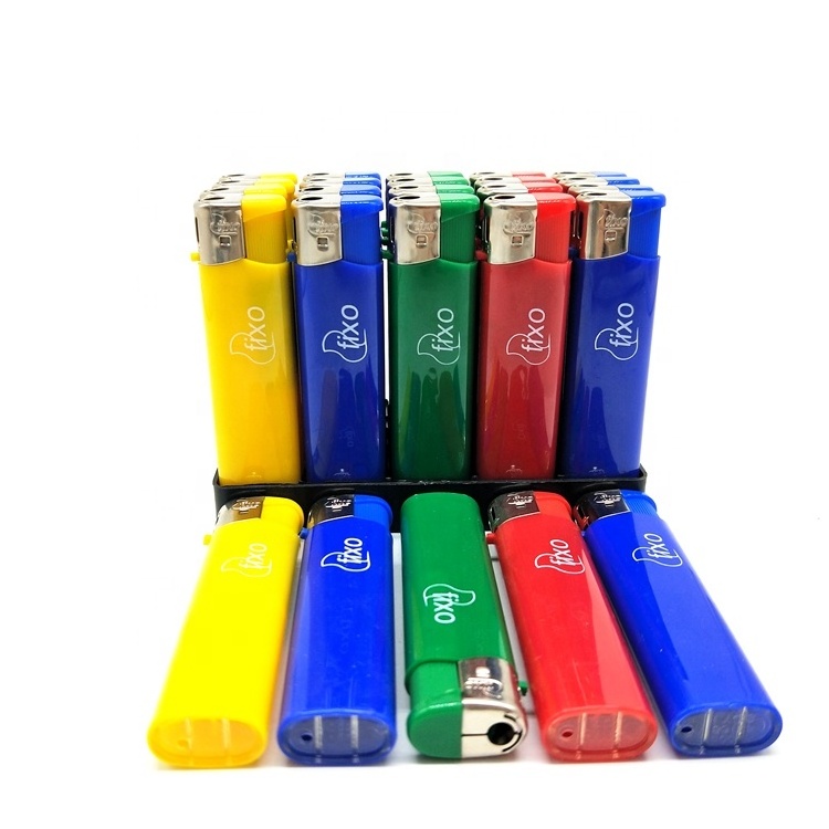 Free OEM logo Printing Electric  Rechargeable Butane Gas lighter For Candle and Cigarettes