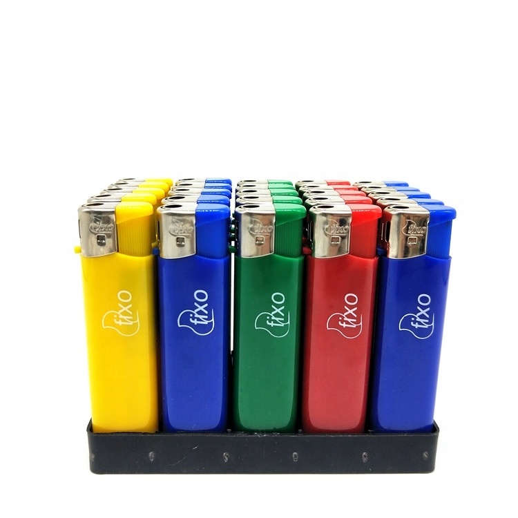 Free OEM logo Printing Electric  Rechargeable Butane Gas lighter For Candle and Cigarettes