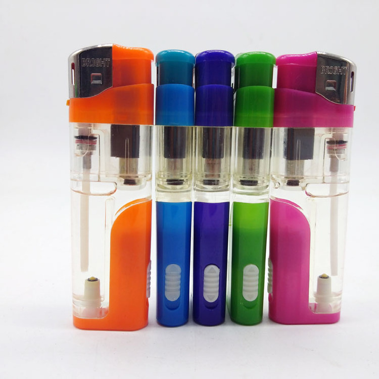 LED Cigarette Usage and Plastic Material Cigar Lighter with Light