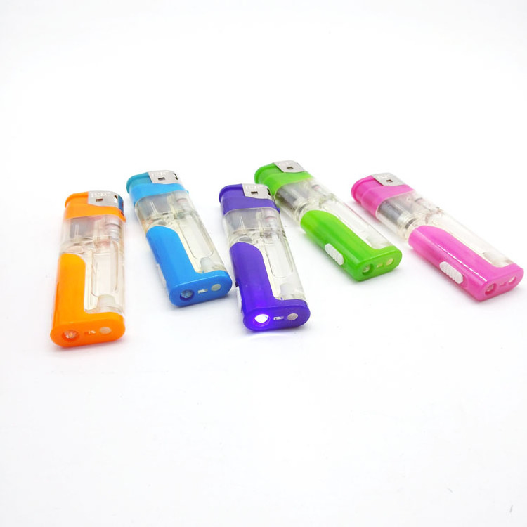 New rechargeable electronic plastic single flame jet lighter smoking gas lighter