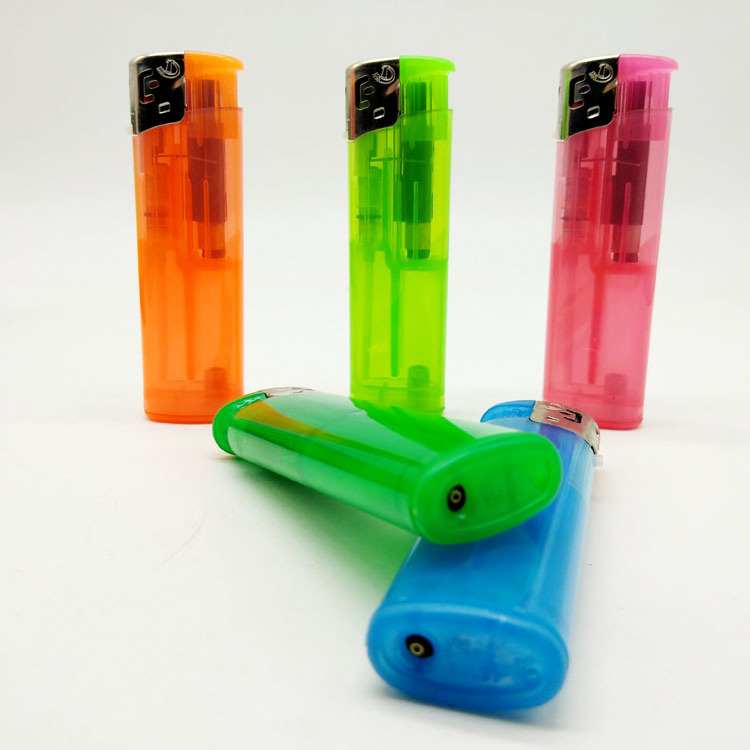 Colorful Ultra Small Windproof Electric Cigarette Arc Lighter With Flashlight /LED