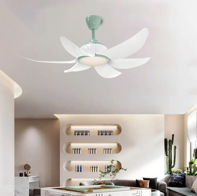 Most Modern Low Profile Guarded Ceiling Fan With Led Lights Chandelier For Bedroom