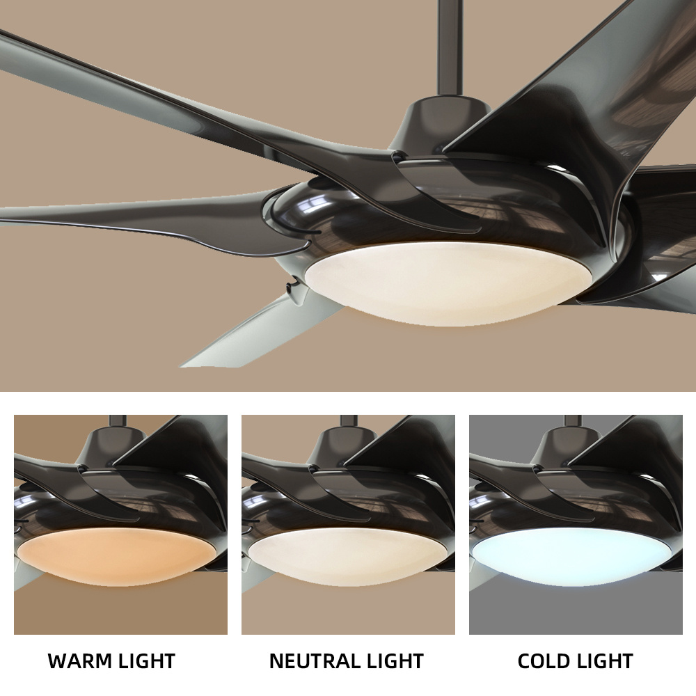 Indoor Modern Dc Motor High Speed Ceiling Fans Lighting Remote Control Ceiling Fan With Light