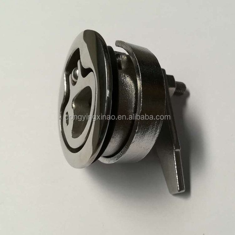 Stainless Steel Boat Hatch Latch Turning Lock Lift Handle