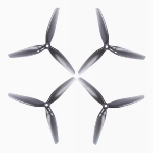 HQProp 7X4X3 7040 7inch 3 blade/tri-blade Propeller Light Grey (2CW+2CCW)