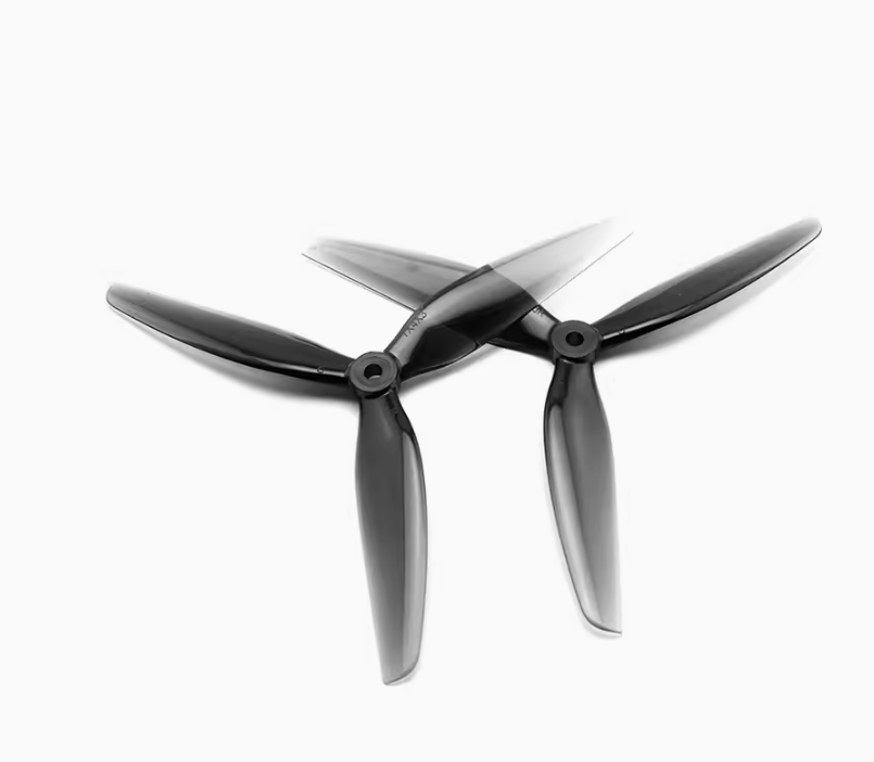 HQProp 7X4X3 7040 7inch 3 blade/tri-blade Propeller Light Grey (2CW+2CCW)