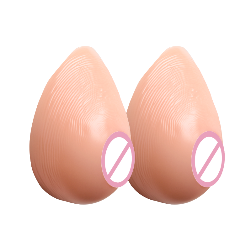 High Quality Reusable Silicone Breast Prosthesis Big Breast Nipples Bra Inserts Pads Silicone Bra Form For Underwear