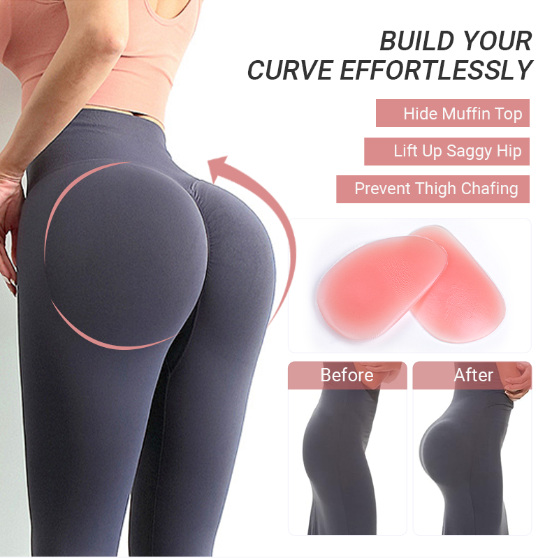 Custom Silicone Buttock And Hip Pads Sexy Ladies Artificial Buttocks Enhancing Silicone Butt Pads