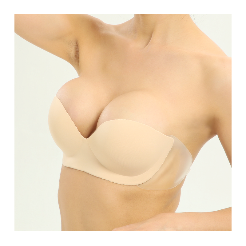 Air Inflatable Invisible Bra sexy fancy bra breasts protect Comfortable without strap bra