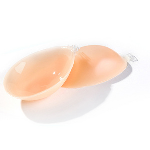 OEM ODM Adhesive Bra Invisible Sticky Strapless Breasts Push Up Big Size Vacation Invisible Silicone Strapless Backless Bra