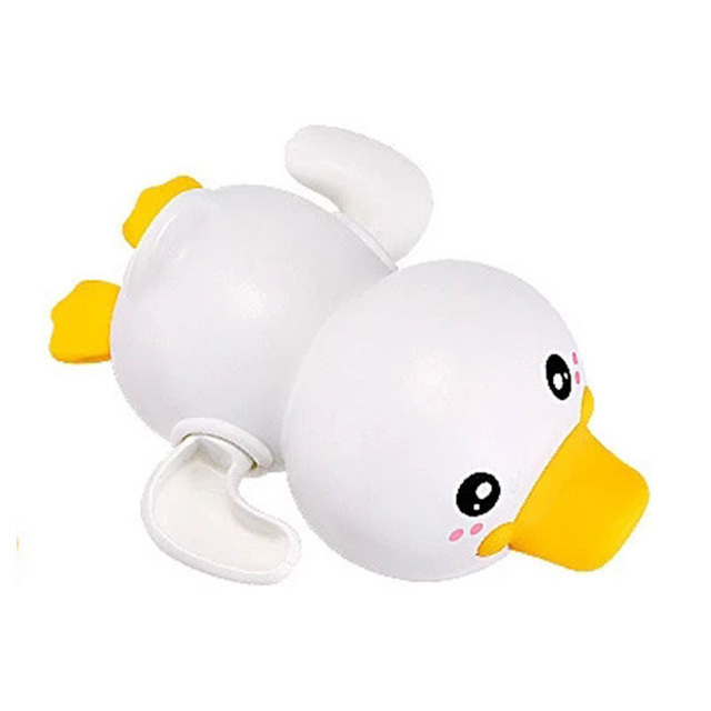 Classic Chain Clockwork Water Toy Cute Swimming Duck Whale Frog Kids Water Playing Toys