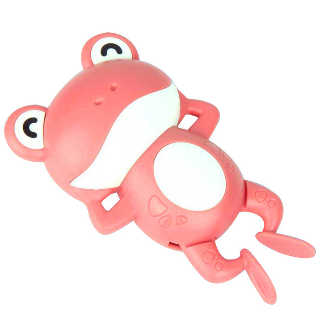 Classic Chain Clockwork Water Toy Cute Swimming Duck Whale Frog Kids Water Playing Toys