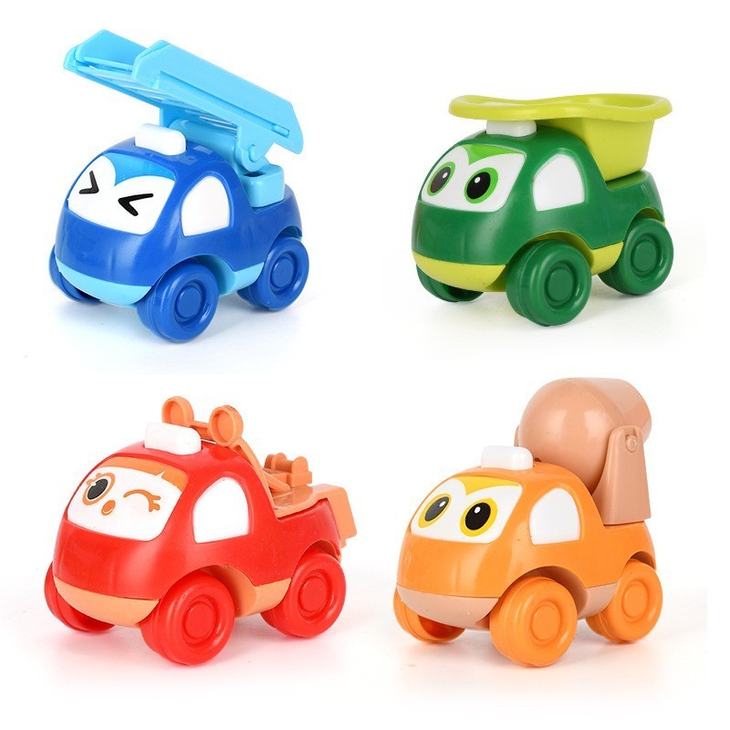 High Quality Plastic Car Toy Vehicles Best-selling Children's Plastic Toy Bus Educational Toys for Kids Early Learning