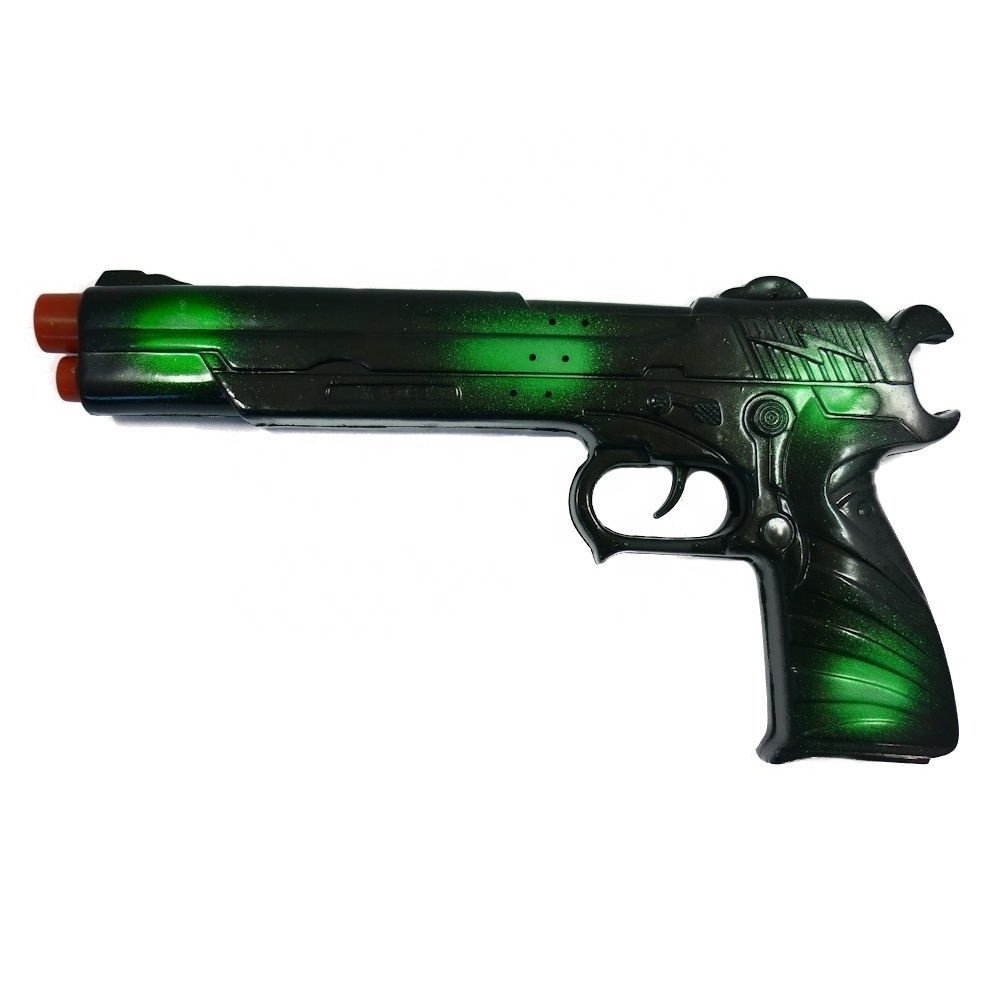 Plastic Halloween green plastic toy gun safe