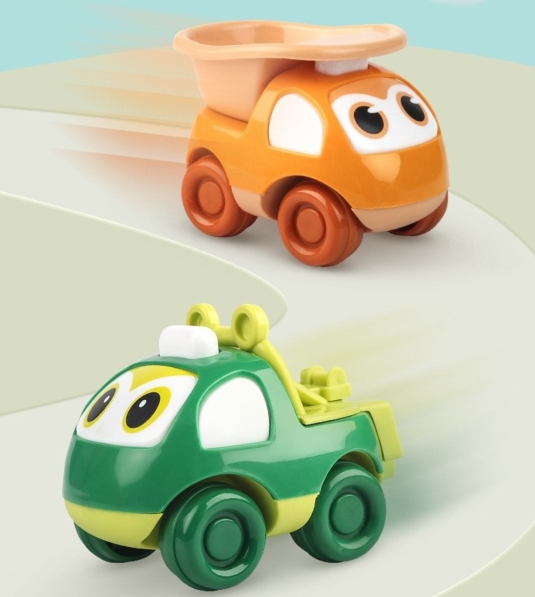 High Quality Plastic Car Toy Vehicles Best-selling Children's Plastic Toy Bus Educational Toys for Kids Early Learning