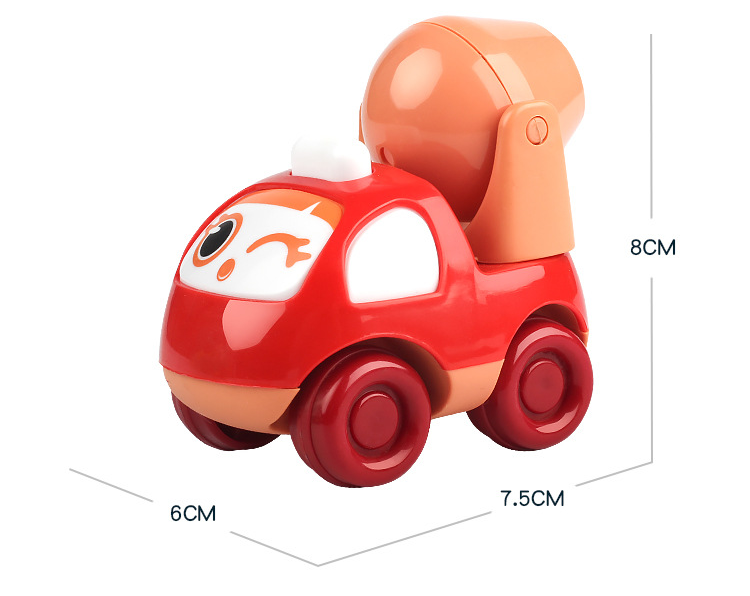 High Quality Plastic Car Toy Vehicles Best-selling Children's Plastic Toy Bus Educational Toys for Kids Early Learning