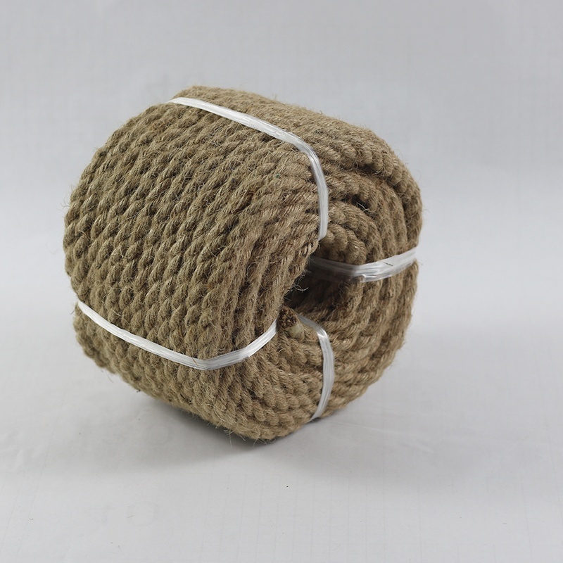 100% Natural Twisted Twine Hemp Rope for Cat Tree Tower,Strong Burlap Cord for DIY Crafts Gardening