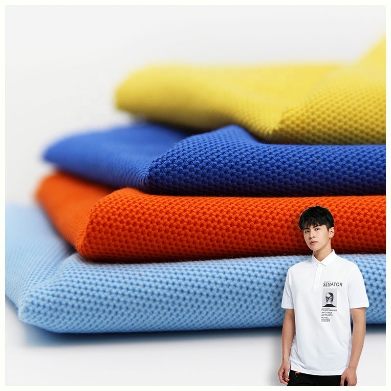 School Uniform T-shirt Polo-shirt 30 Polyester 70 cotton Fabric Pique Knit Manufacturer