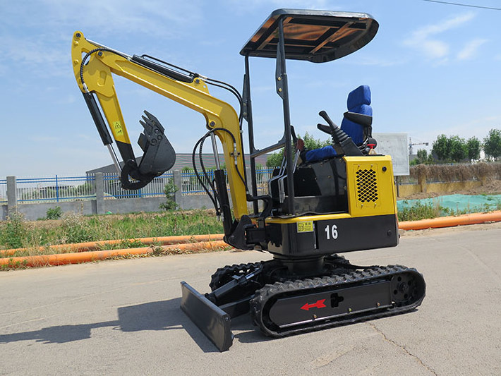 Hydraulic Mini Excavators guangzhou excavator accessories 1 ton 2 Ton 3 ton qilu mini excavator